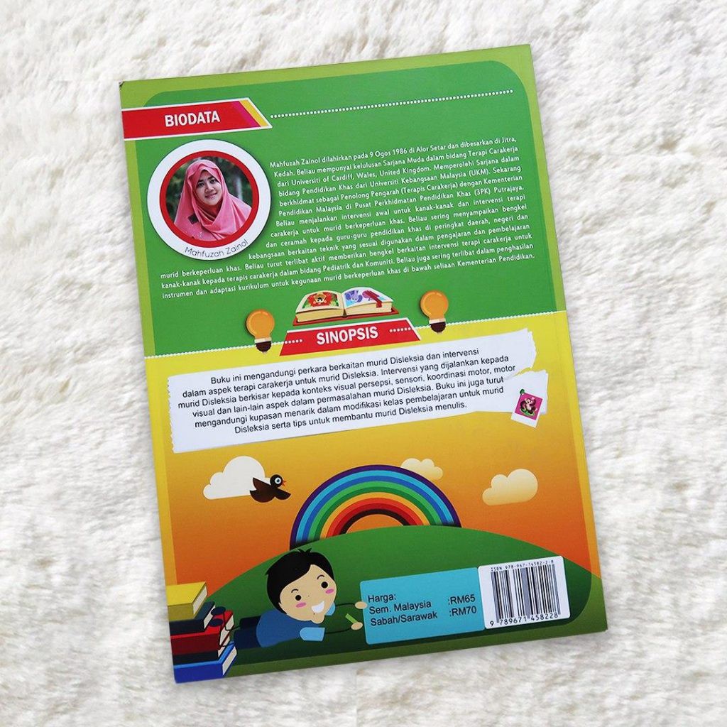 Intervensi Terapi Carakerja Untuk Murid Disleksia Buku Mahfuzah Zainol Occupational Therapy Pendidikan Khas Shopee Malaysia