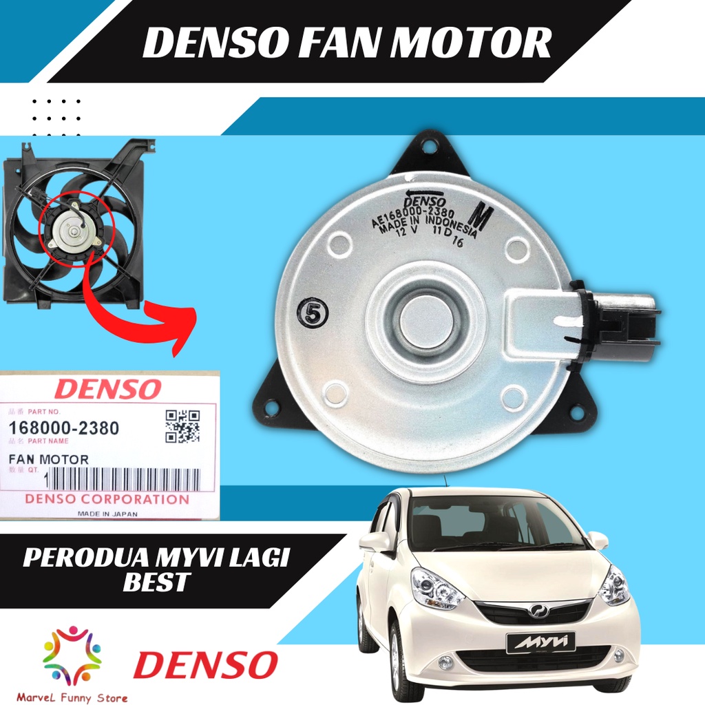PERODUA MYVI LAGIBEST KEMBARA RUSH VIVA AVANZA 100 ORIGINAL DENSO
