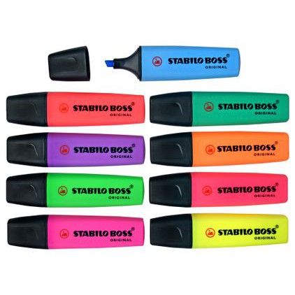 Stabilo Boss Highlighter 2mm/5mm 1s | Shopee Malaysia