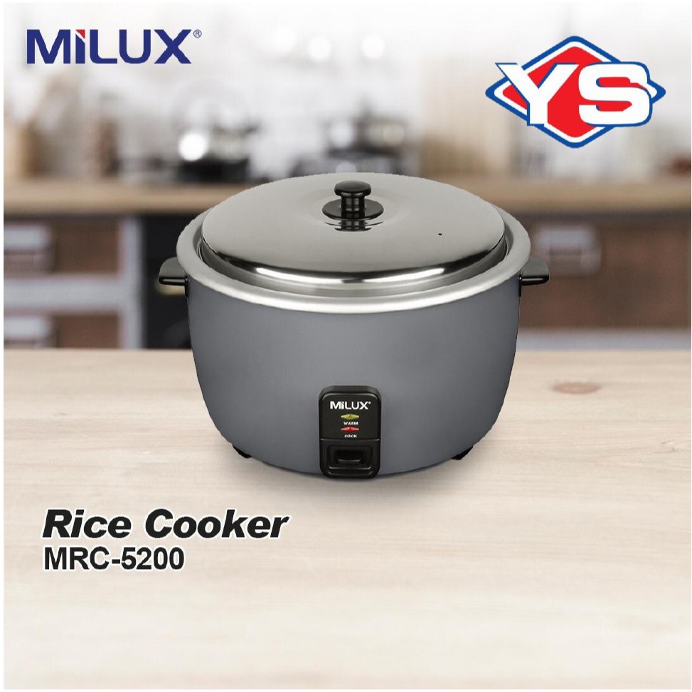 MILUX ELECTRIC RICE COOKER MRC5200 MRC5200 (10L) Shopee Malaysia