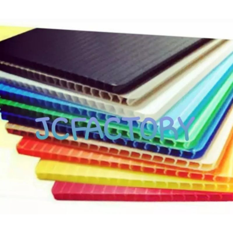 Ready stock authentic Corrugated Plastic Sheet 680mm x 575mm x 3mm