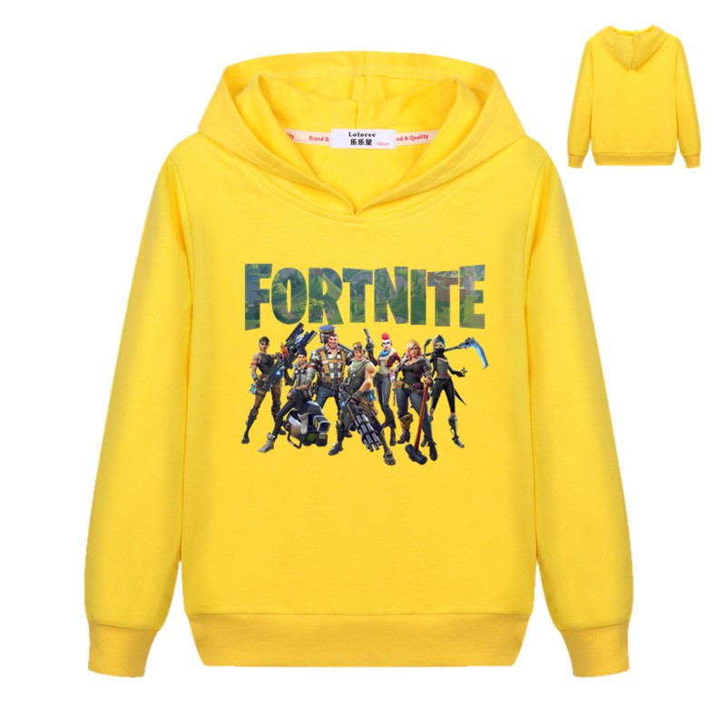 yellow fortnite hoodie