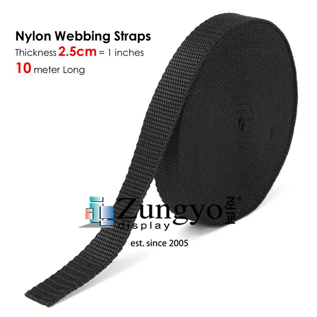 thick nylon webbing