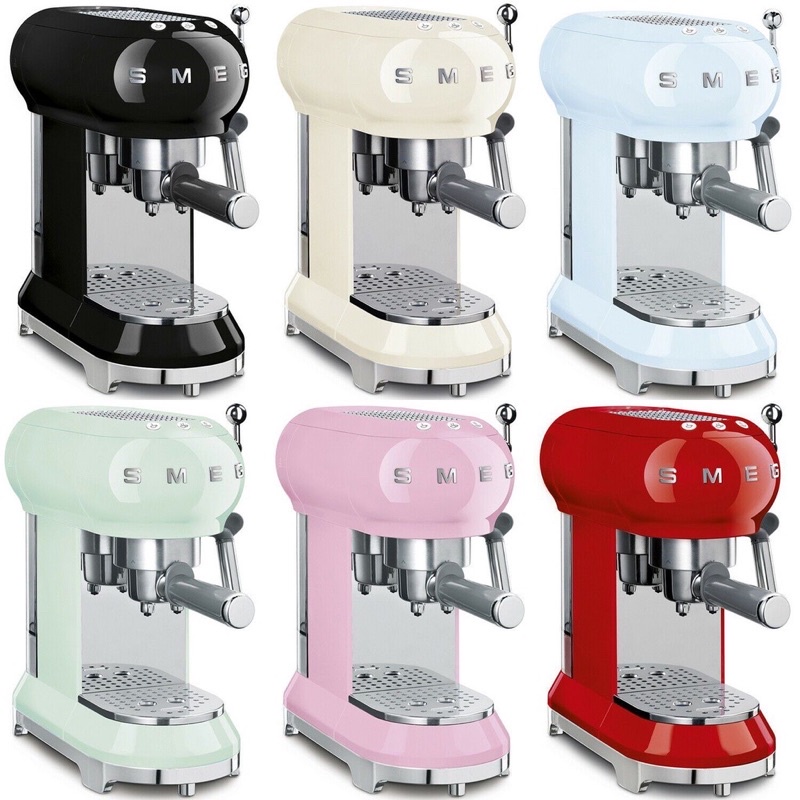 SMEG Coffee Machine 50's Retro Style ECF01