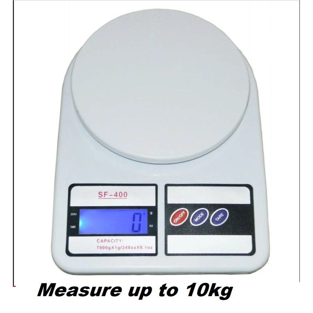 Electronic Digital Kitchen Food Weight Scale Baking 10kg Penimbang Berat Makanan Elektrik Alat Timbang Dapur Makanan Shopee Malaysia