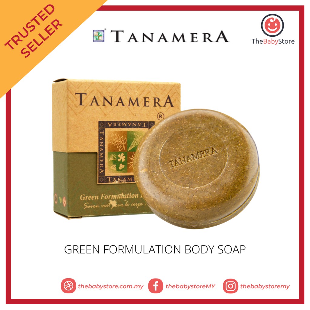 Tanamera Green Formulation Body Soap 100gm | Shopee Malaysia