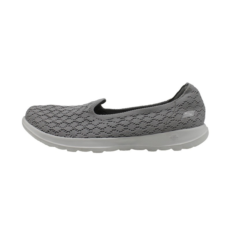 skechers go walk grey womens