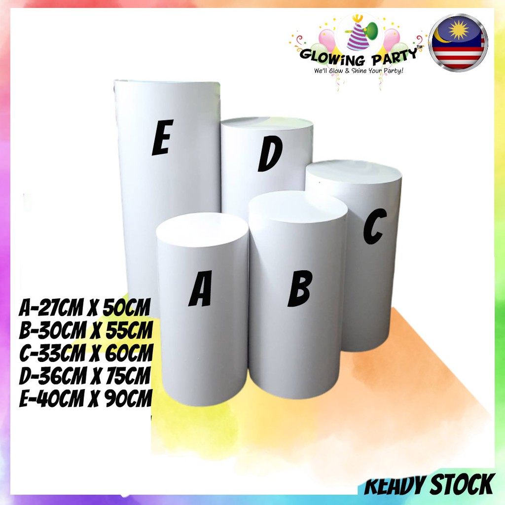 Round Pillar Display Stand/ Display Pedestal/ Stand Table/ Column Table