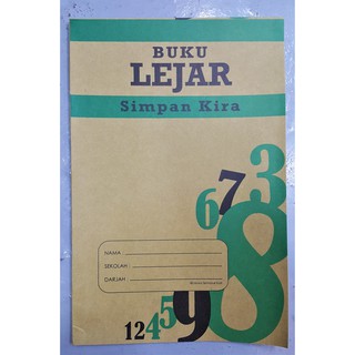 80 PAGES BOOK LEDGER BUKU LEJAR SIMPAN KIRA | Shopee Malaysia