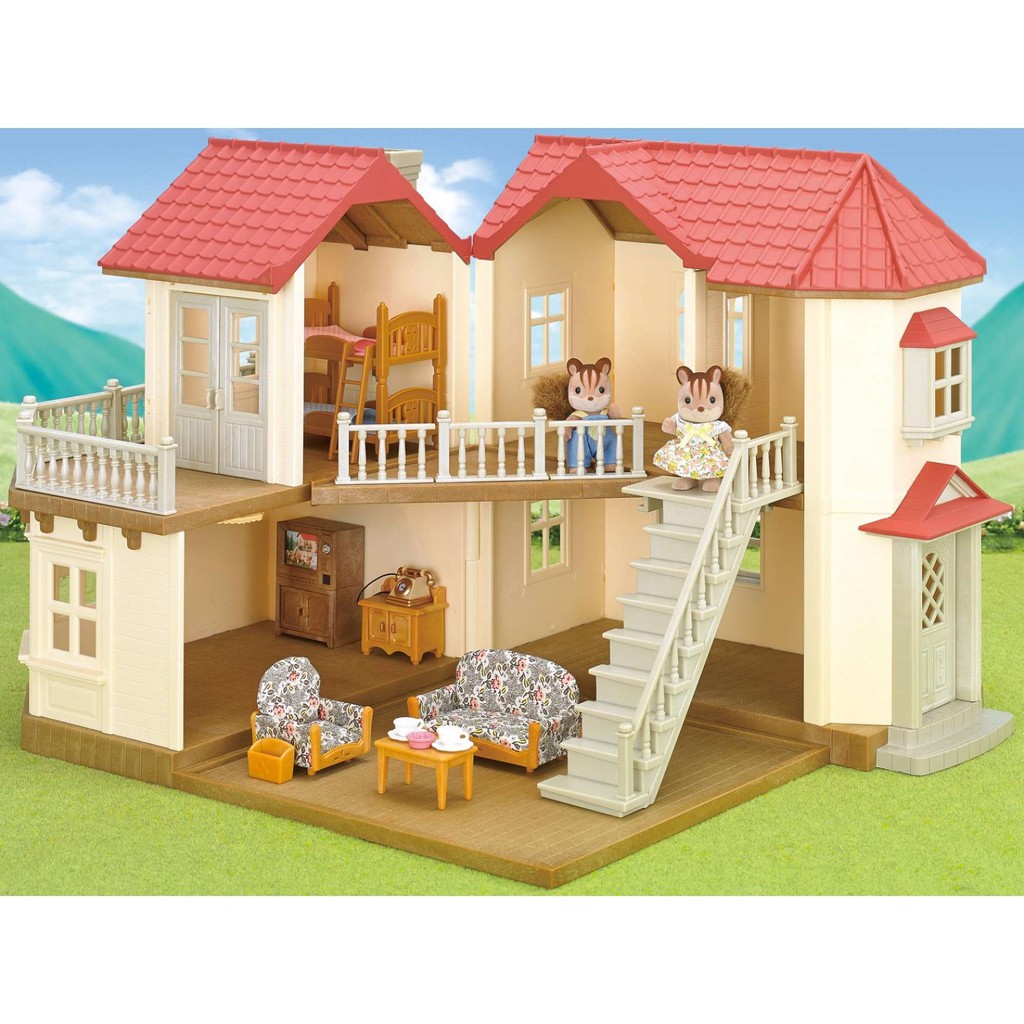 sylvanian families city house with lights price