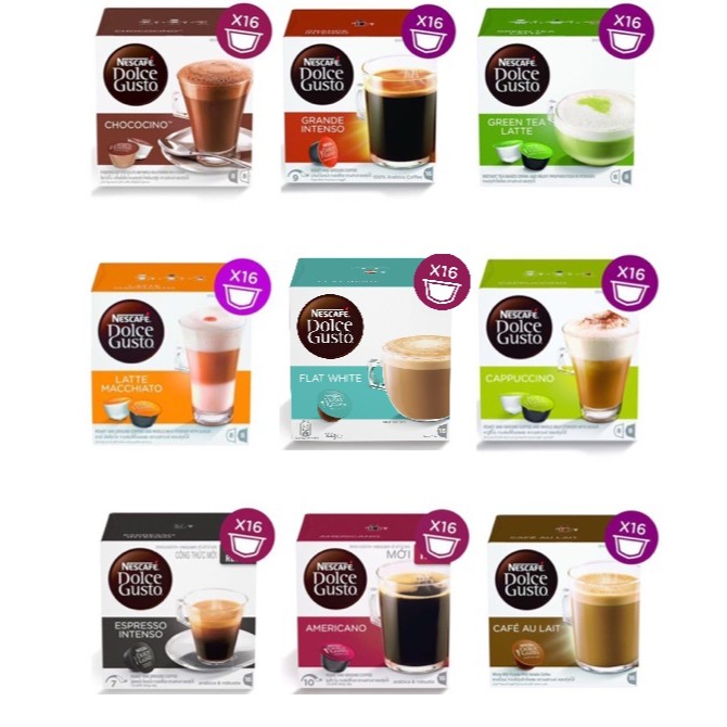 NESCAFE DOLCE GUSTO Capsules Box Shopee Malaysia