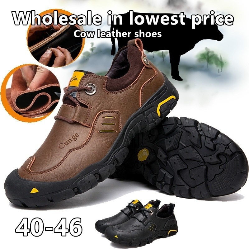 low price leather shoes