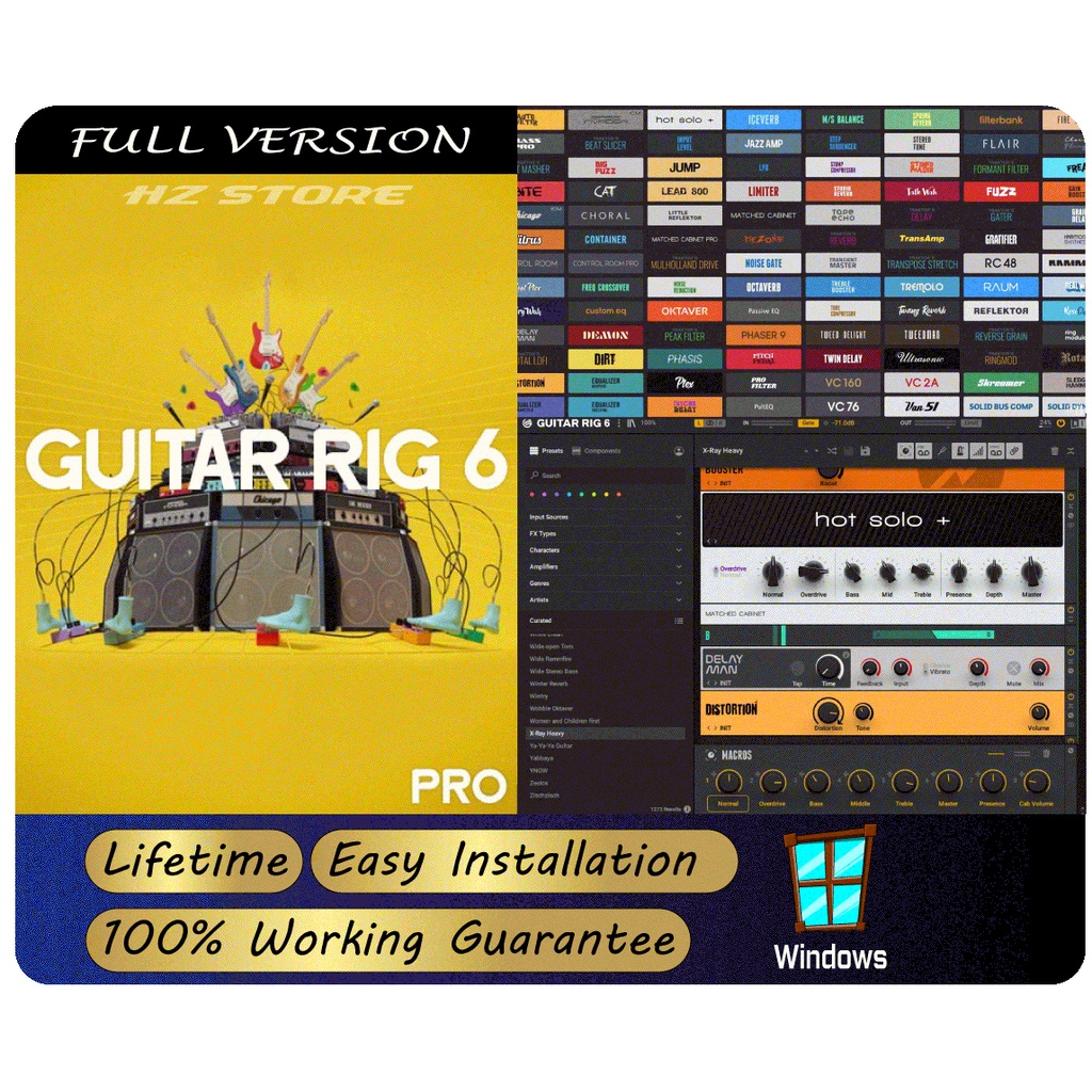 Guitar RIG 6 Pro Full Version 100 Work For Window Shopee Malaysia