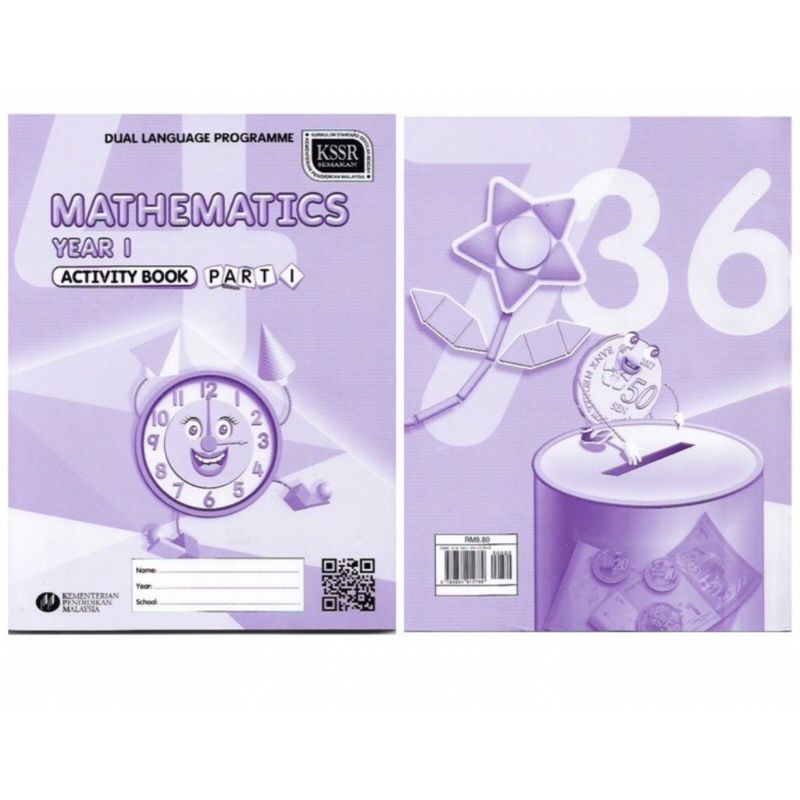 DLP Mathematics Year 1 Activity Book Part 1 | Shopee Malaysia