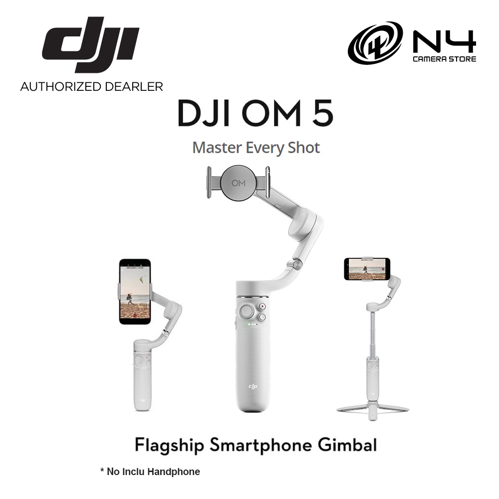 DJI OM5 Athens Gray OM5ATG ジンバル DJI OM 5 Smartphone Gimbal (Athens Gray) — Hot Rod Cameras