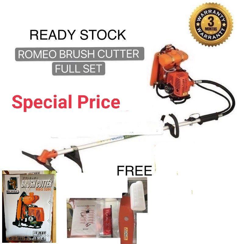 Brush Cutter Romeo Bg328 Backpack Brush cutter / Mesin Potong Rumput ...