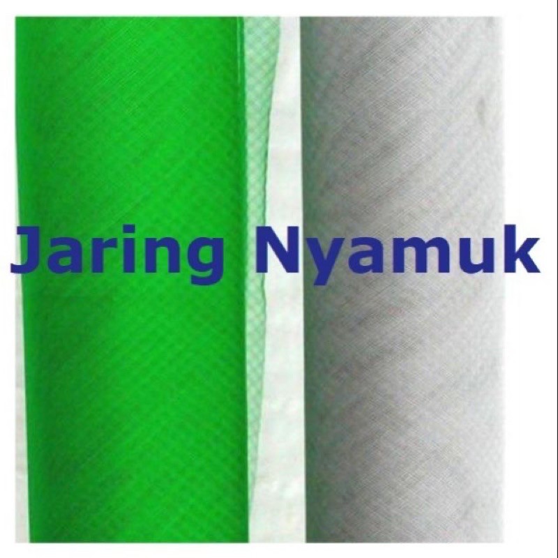 1 Gulung(roll) PVC Insect Screen Net/Mosquito Netting Mesh/Jaring ...