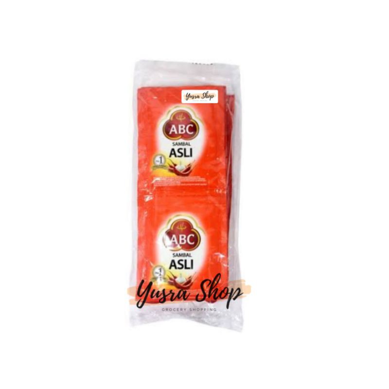 Abc Original Sambal Sauce 10pcs X 18gr Shopee Malaysia