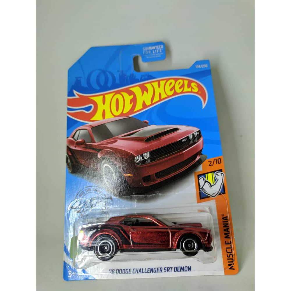 hot wheels 18 dodge challenger srt demon treasure hunt