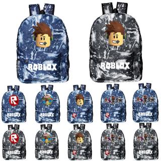 Roblox Game Backpack Kids School Bag Students Boys Bookbag Travel Backpack Shopee Malaysia - roblox backpack kids 3pcs school bag set boys gaming bookbag