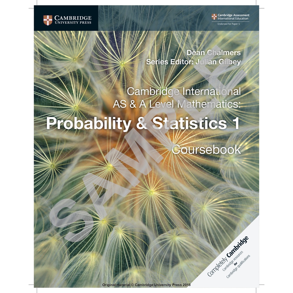 Cambridge International AS & A Level Mathematics: Probability ...