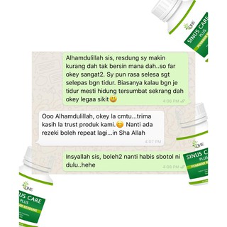 Sinus Care PLus Hilangkan Bersin Gatal Muka Hilangkan 