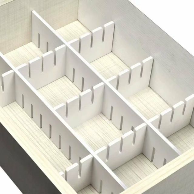 DIY combination Drawer thicken partition board shelf storage partition