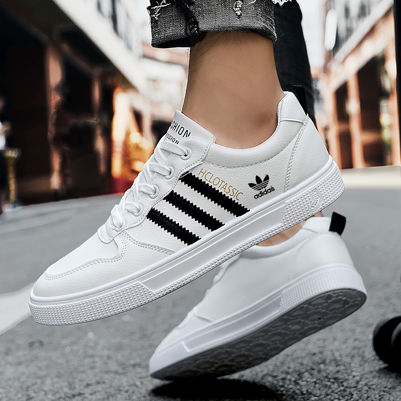 Sentimental Contribuir Intentar Hot Adidas Classic Student White Shoes Non-slip Comfortable Soft Sole Men's  Board Shoes Cushioning Outdoor Casual Shoes | Shopee Malaysia