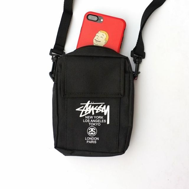 STUSSY SLING BAG (BLACK) | Shopee Malaysia