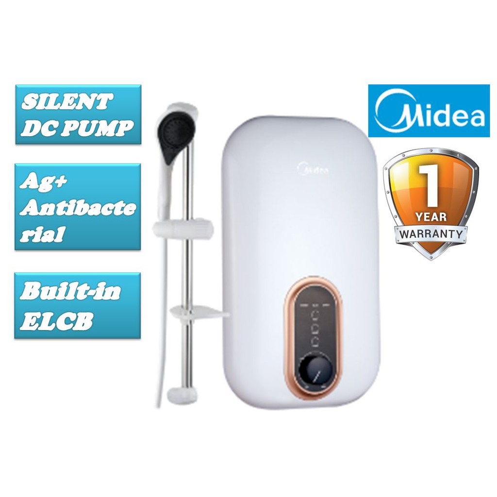 Midea Water Heater with Silent DC PUMP MWH38U3 (RANDOM COLOUR