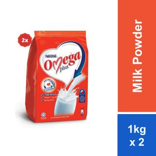 Image of Nestle Omega Plus Milk Powder Softpack (1kg) x 2