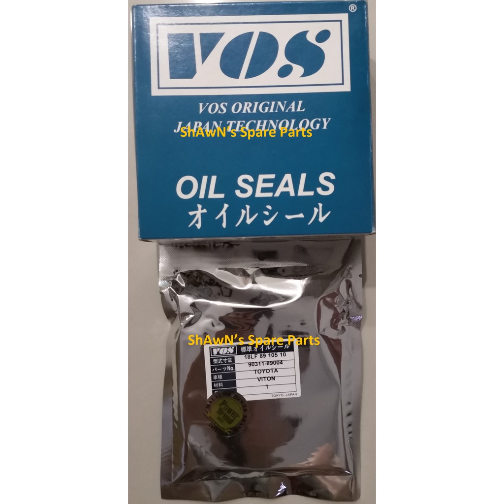 Flywheel Oil Seal Toyota Camry ACV30 ACV40 Estima ACR30 ACR50 Alphard