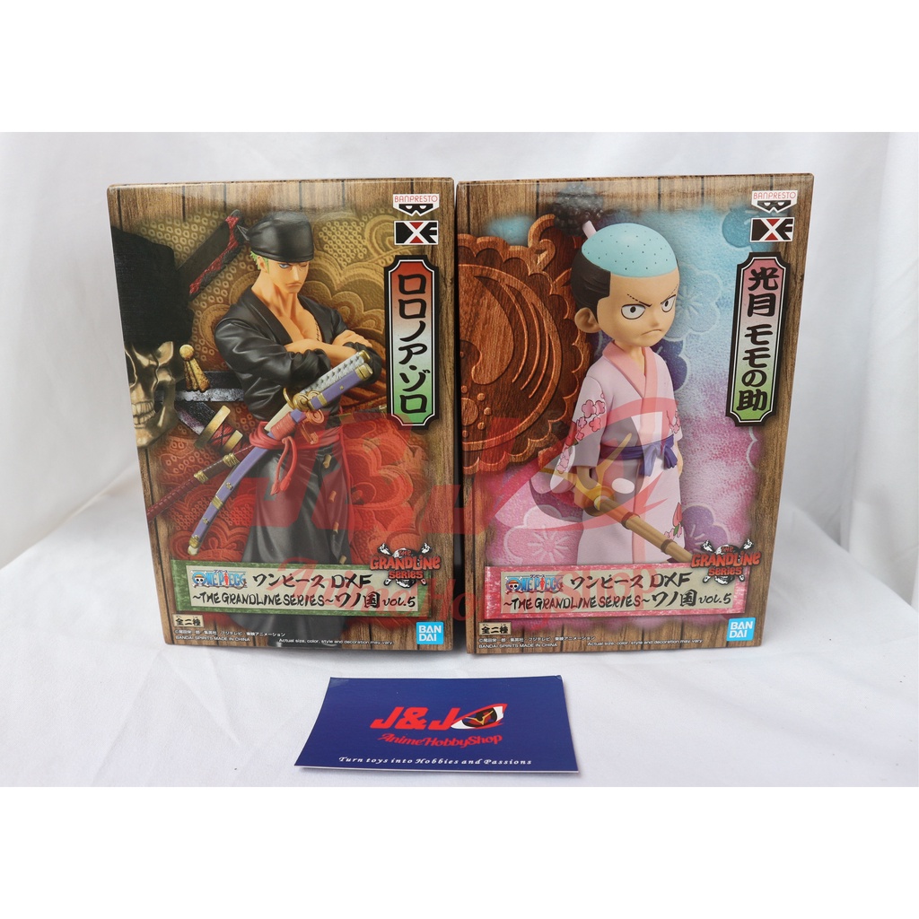 Figura Banpresto One Piece Zoro 17cm | DXF Grandline Series Wano Kuni Vol.5