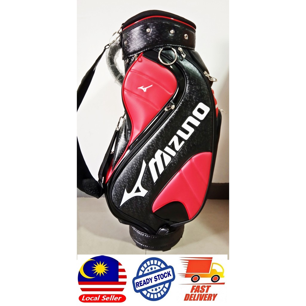 mizuno leather golf bag