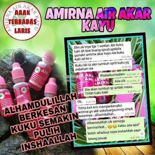 ORIGINAL HQ™ Air Akar Kayu Amirna Ubat Panau Jerawat 
