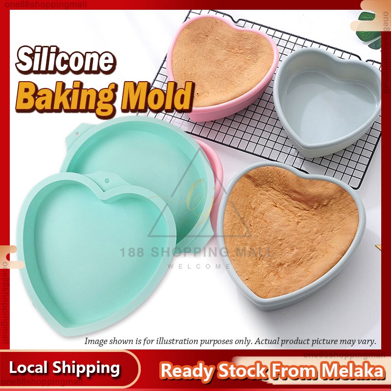 1PC Silicone Layered Cake Round Shape Mold Kitchen Bakeware DIY Desserts Baking Mold Mousse Cake Moulds Baking Pan Tools