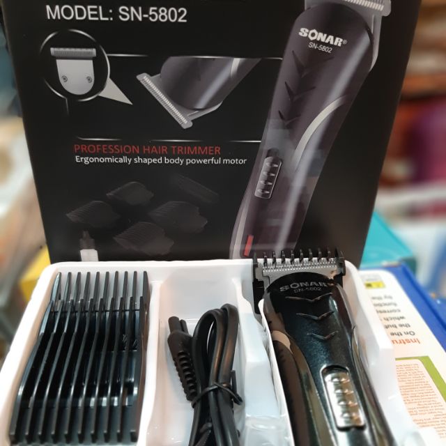 sonar hair clipper sn 5802