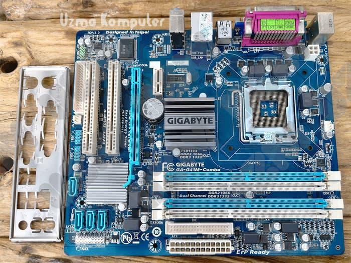 Gigabyte Ga G41m Combo 775 Motherboard Second Hand Shopee Malaysia