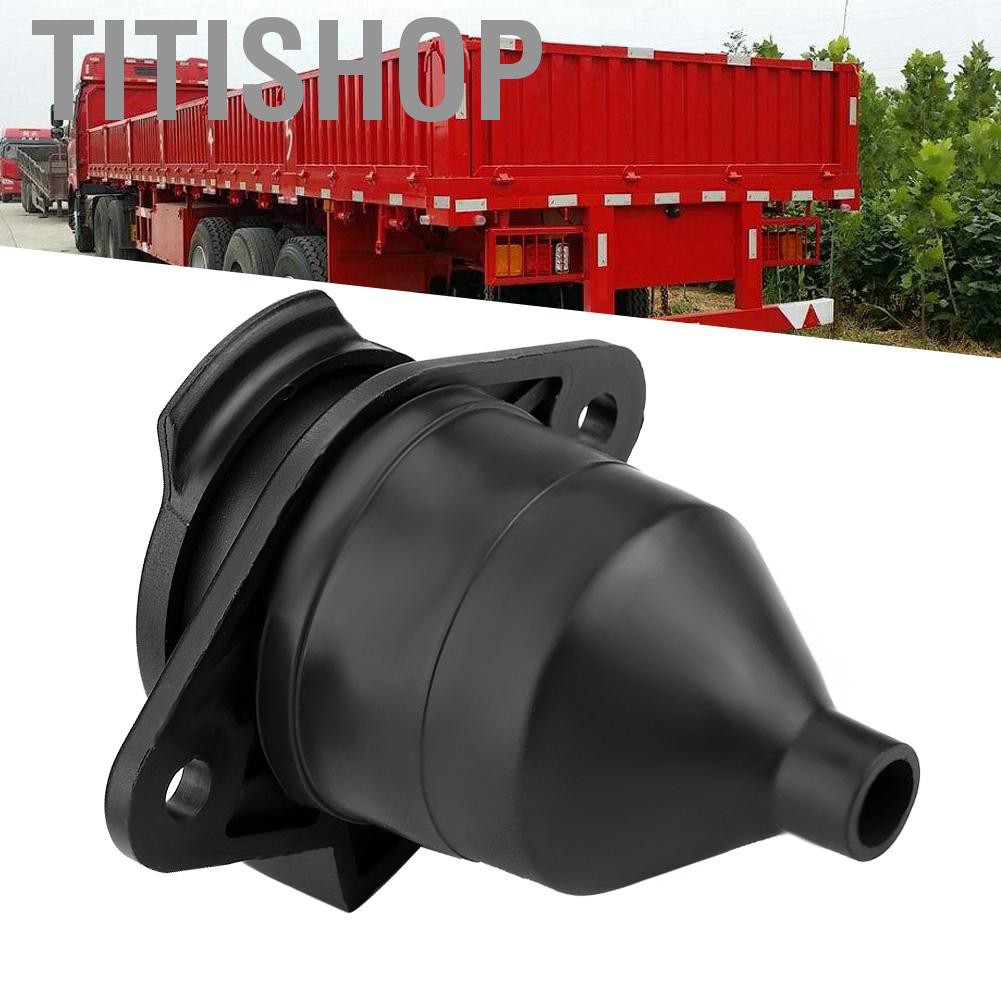 Multi Essential Titishop 24V 7 Pin Trailer Plug Socket Connector Adapter Fit Car Semi Truck - Image 4