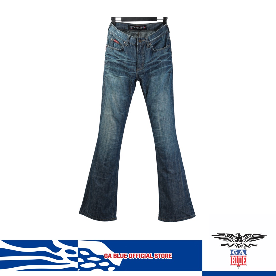 GA Blue 912 Men's Normal Rise Boot Cut Jeans - 1404