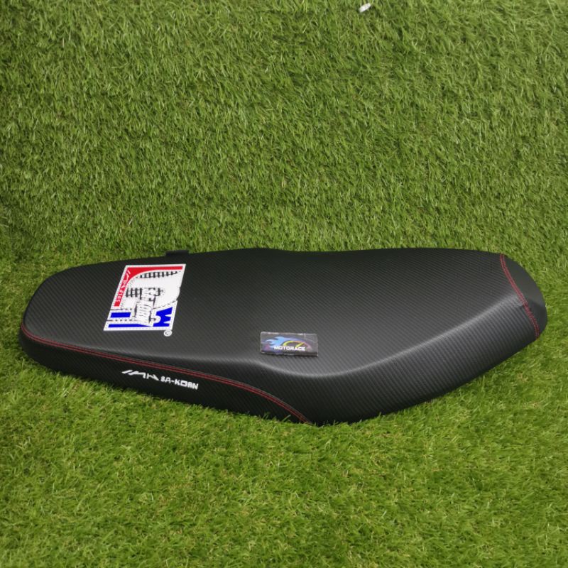 SAKORN RACING SEAT CUSHION WAVE125 HONDA CARBON SAKORN Shopee Malaysia