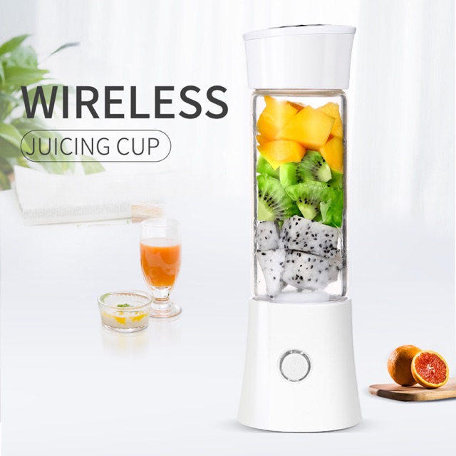 New Electric Juicer Blender Mini USB Charging Juice Cup Fruit Juice Machine榨汁机果汁机搅拌机