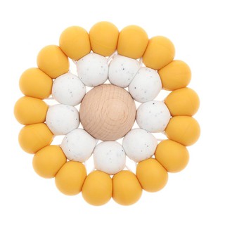 hockey puck teething ring