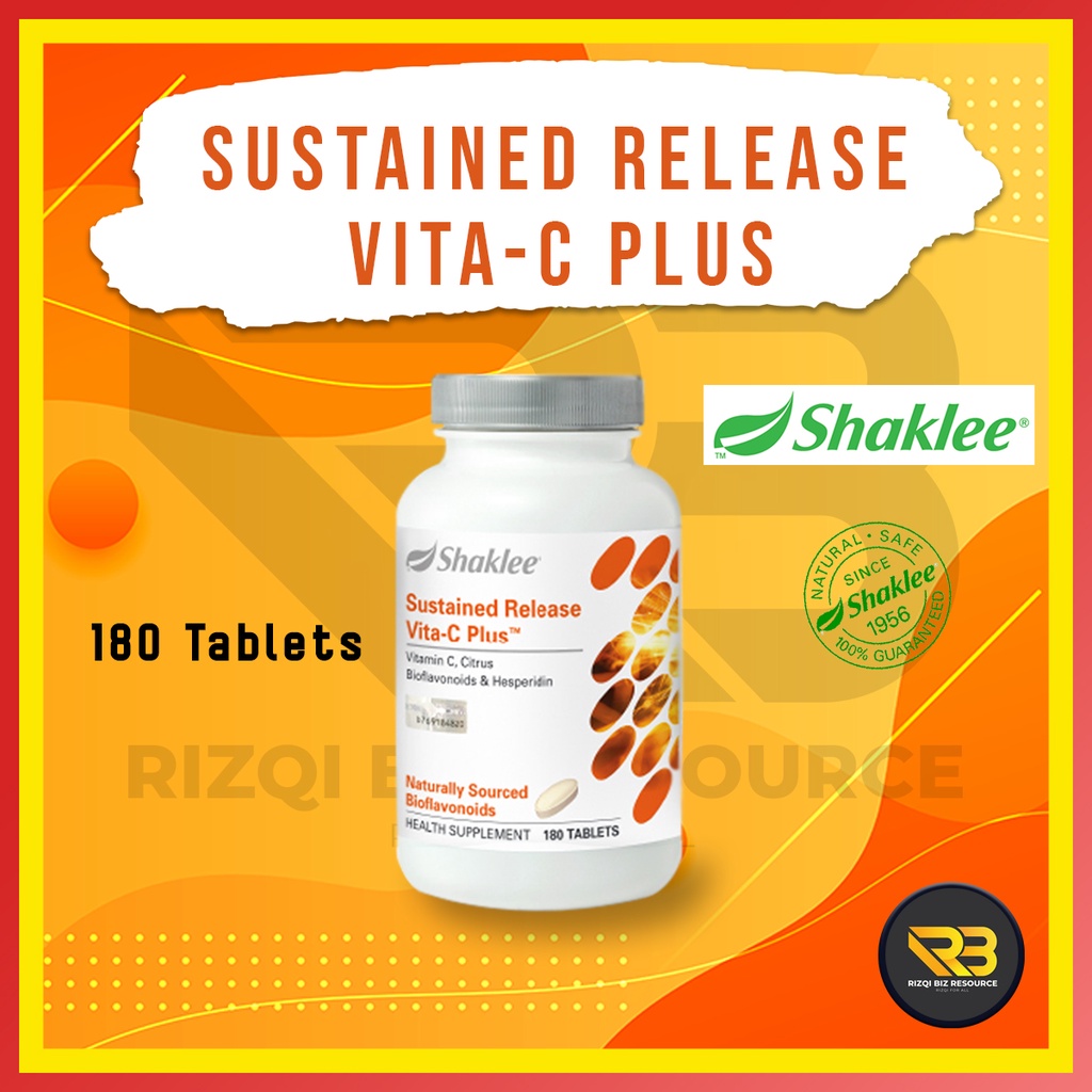 Buy Ready Stock Shaklee Vita C Sustained Release Vita C Plus 180 Tablets Seetracker Malaysia