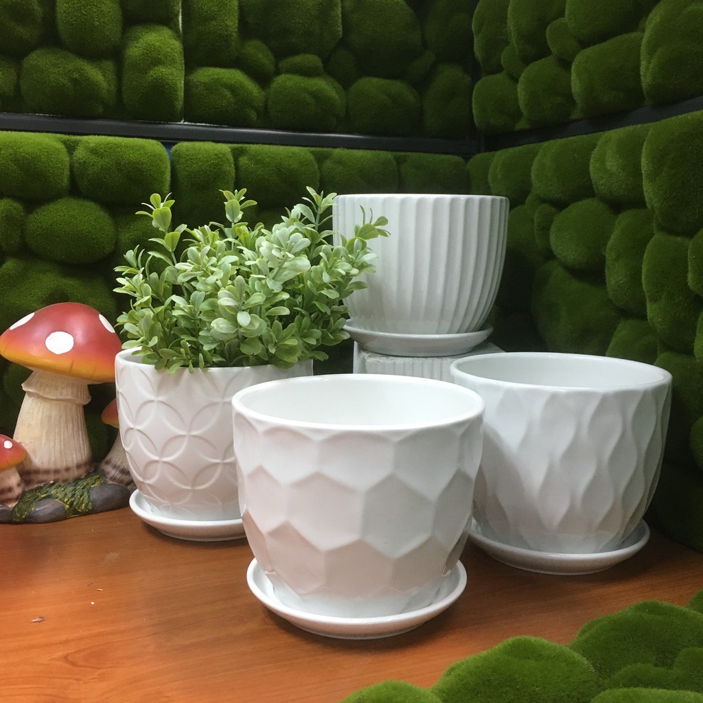 Simplified Style Flower Pot Indoor Creative Round Small Simplified Style Flower Pot Indoor Creative Round Small