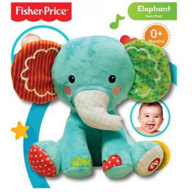 Fisher-Price basic plush toy, elephant 