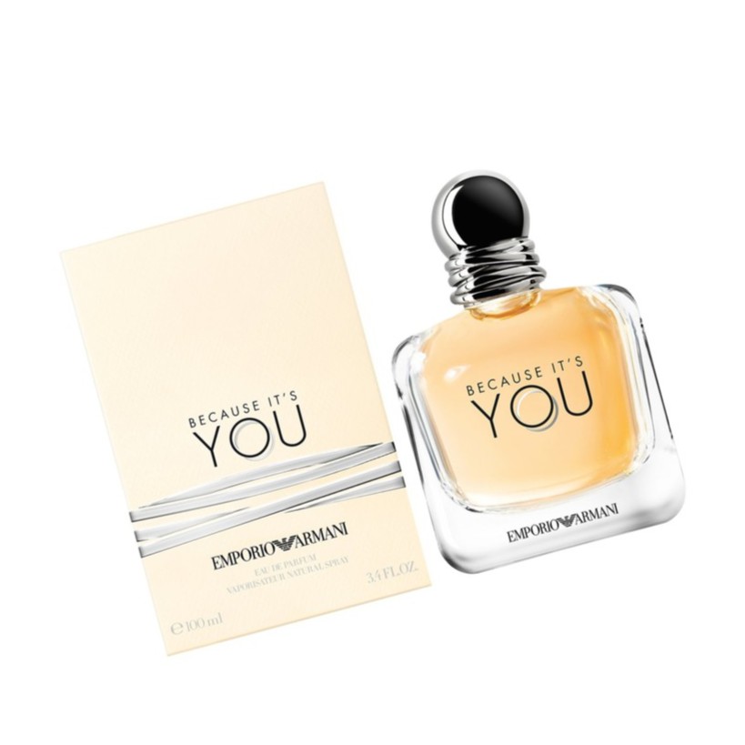 emporio armani because it's you 100ml women's fragrance