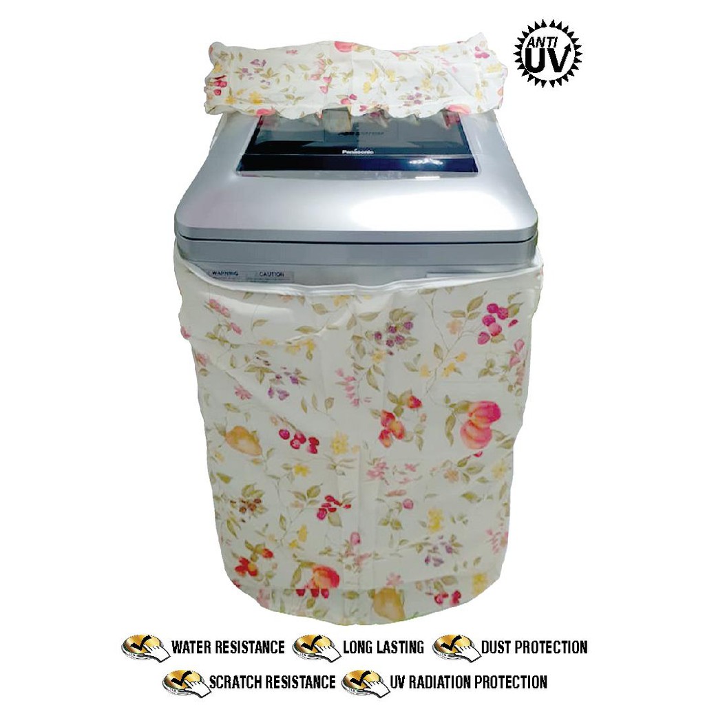 ACEBELL Twin-Ply Top Load & Front Load Washing Machine Cover  (7-8KG/9-11KG/12-14KG) Sarung Mesin Basuh Corak