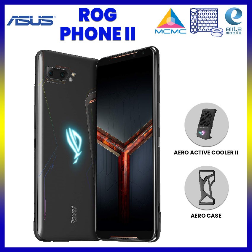 ASUS ROG Phone 2 (12GB RAM+1TB ROM) Gaming Smartphone Super Pack (Phone