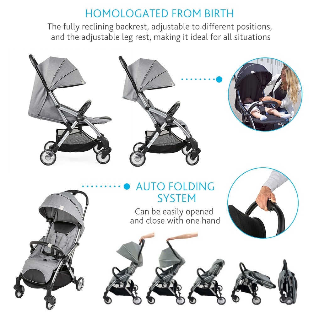 chicco cabin stroller